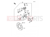 KAWASAKI 1998 Rear Brake