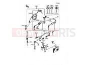 KAWASAKI 1998 Ignition Switch