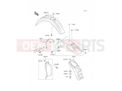 KAWASAKI 1999 Fenders