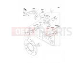 KAWASAKI 1999 Rear Brake