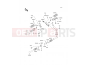 KAWASAKI 1999 Footrests