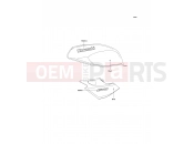 KAWASAKI 1999 Decals(Red)