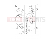KAWASAKI 1999 Rear Master Cylinder
