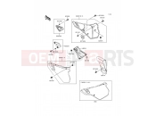 KAWASAKI 1999 Side Covers/Chain Cover