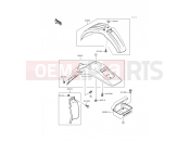 KAWASAKI 1999 Fenders