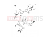 KAWASAKI 1999 Footrests