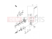 KAWASAKI 1999 Kickstarter Mechanism