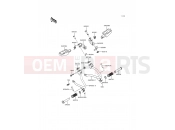 KAWASAKI 1999 Footrests