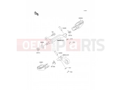 KAWASAKI 1999 Footrests