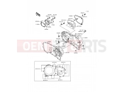 KAWASAKI 1999 Right Engine Cover(s)