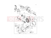KAWASAKI 1999 Drive Shaft/Final Gear