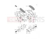 KAWASAKI 1999 Footrests