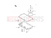 KAWASAKI 1999 Breather Cover/Oil Pan
