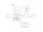 KAWASAKI 1999 Breather Cover/Oil Pan