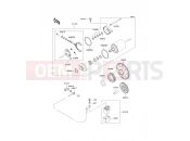 KAWASAKI 1999 Starter Motor