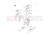 KAWASAKI 1999 Footrests