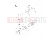 KAWASAKI 2003 Gear Change Drum/Shift Fork(s)