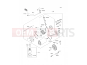 KAWASAKI 2003 Starter Motor
