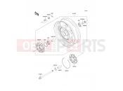 KAWASAKI 2003 Rear Hub