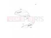 KAWASAKI 2003 Decals(Black)