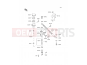 KAWASAKI 2003 Rear Master Cylinder