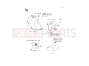 KAWASAKI 2003 Labels