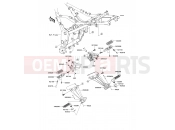 KAWASAKI 2008 Footrests