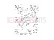 KAWASAKI 2008 Cowling Lowers