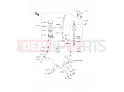 KAWASAKI 2008 Rear Master Cylinder
