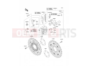 KAWASAKI 2008 Front Brake
