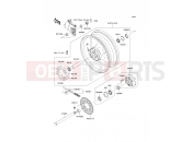 KAWASAKI 2008 Rear Hub