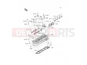 KAWASAKI 1400GTR ABS (ZG1400A9F) Cylinder Head