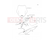 KAWASAKI 1400GTR ABS (ZG1400A9F) Decals(Blue)