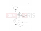 KAWASAKI 2009 Decals(M.S.Black)