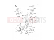 KAWASAKI 2009 Footrests