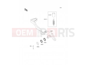 KAWASAKI 2009 Brake Pedal