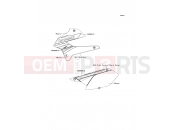 KAWASAKI 2009 Decals(White)