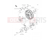 KAWASAKI 2009 Rear Hub
