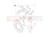 KAWASAKI 2009 Front Brake
