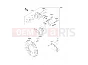 KAWASAKI 2009 Rear Brake