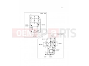 KAWASAKI 2009 Crankcase Bolt Pattern