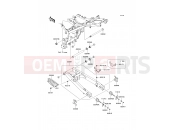 KAWASAKI 2009 Swingarm