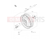 KAWASAKI 2009 Front Hub