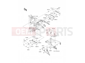 KAWASAKI 2009 Side Covers/Chain Cover