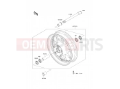 KAWASAKI 2009 Front Hub