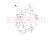 KAWASAKI 2009 Rear Brake
