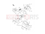 KAWASAKI 2009 Saddlebags(Side Bag Bracket)