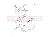 KAWASAKI 2009 Crankshaft