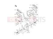 KAWASAKI 2009 Footrests