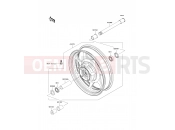 KAWASAKI 2009 Front Hub